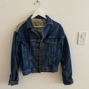 VINTAGE 80’s Banana Republic Denim Jacket MADE IN USA